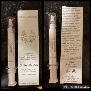 True+Lucious plumping lip and eye serum